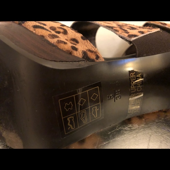 N.Y.L.A LANVIN Leopard Pumps - Picture 7 of 8